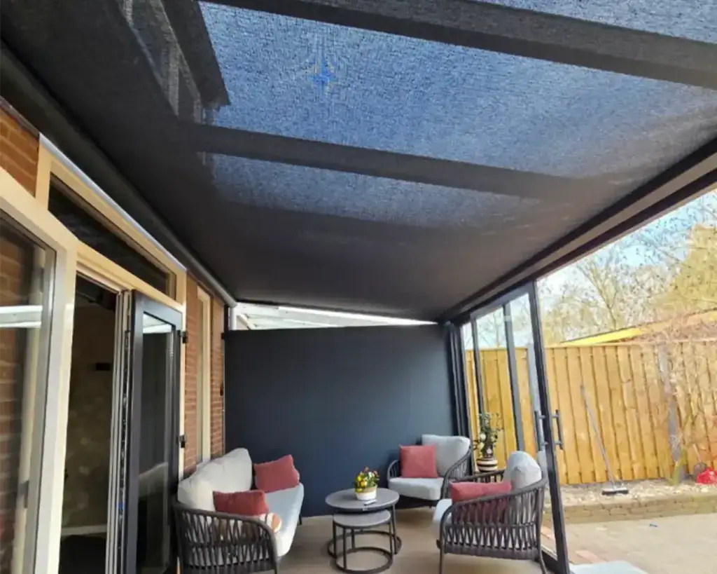 serrezonwering veranda Apeldoorn
